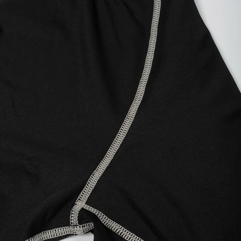 Plain-Quick-Dry Compression Undershirt – Athletic Fit for Men