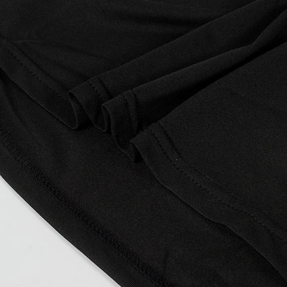 Plain-Quick-Dry Compression Undershirt – Athletic Fit for Men
