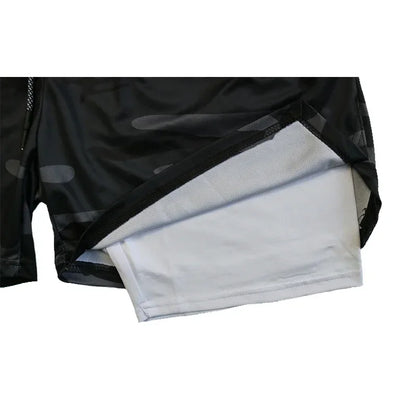 Anime-Inspired Gym Set – Compression Tee & Quick-Dry Shorts (Berserk)