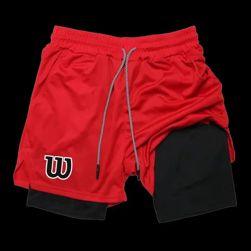Basketball-Style Running Shorts – Breathable Dual Fit (RL0339)