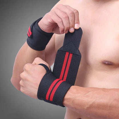 Professional Sports Wristbands – Adjustable Grey Braces