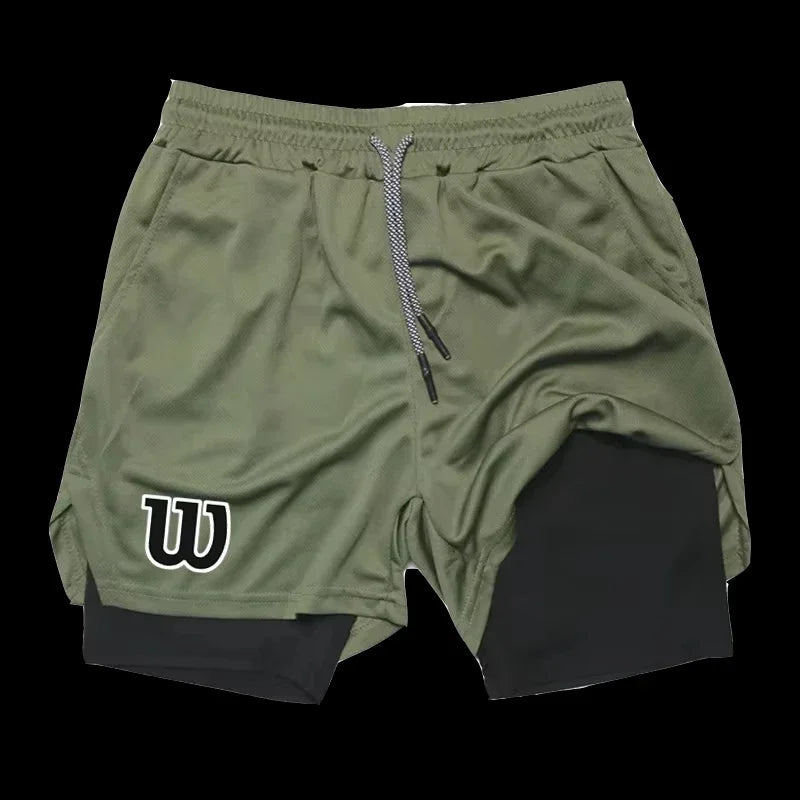 Basketball-Style Running Shorts – Breathable Dual Fit (RL0339)