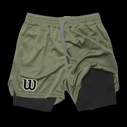 Basketball-Style Running Shorts – Breathable Dual Fit (RL0339)