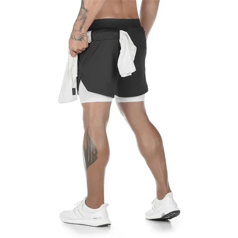 Anime-Inspired Gym Set – Compression Tee & Quick-Dry Shorts (Berserk)