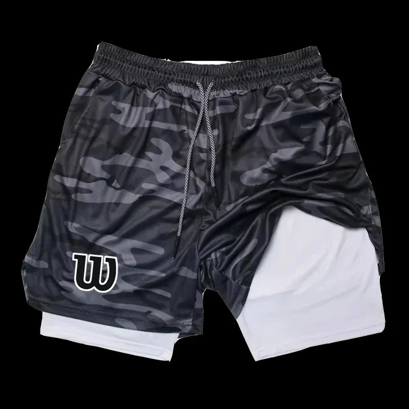 Basketball-Style Running Shorts – Breathable Dual Fit (RL0339)